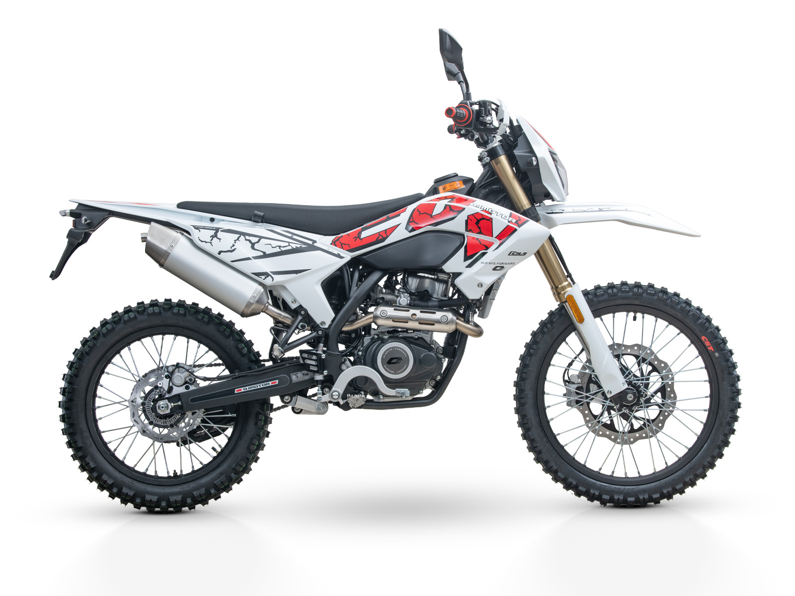 QJ Motor COV 125X – adventure crossowy motocykl 125cc na kat. B, wypożyczalnia Wrocław Rent2Ride